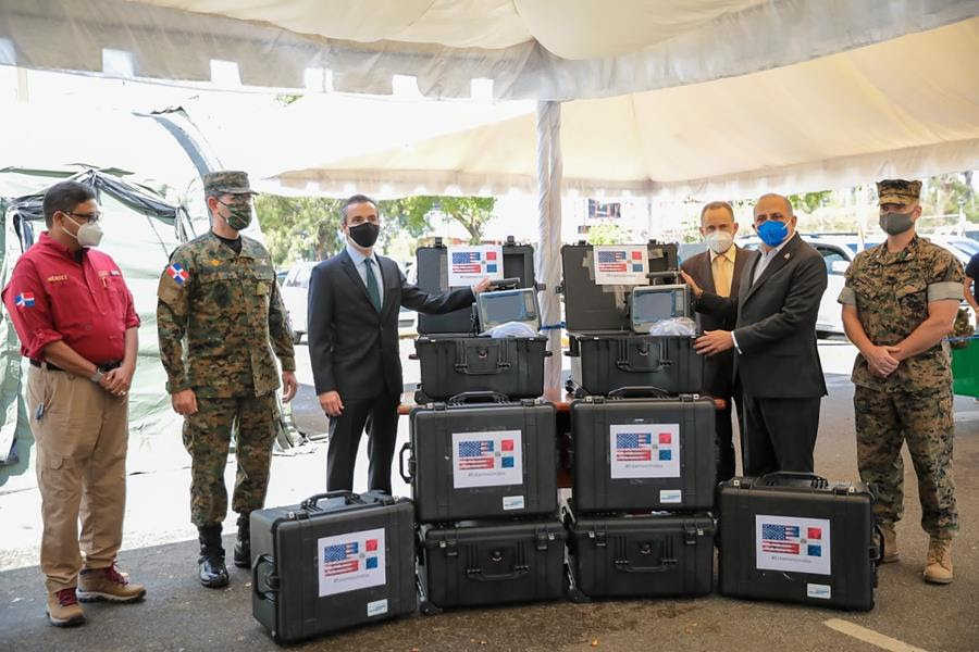 El Gobierno de los Estados Unidos dona ocho ventiladores en apoyo a la lucha contra el COVID-19