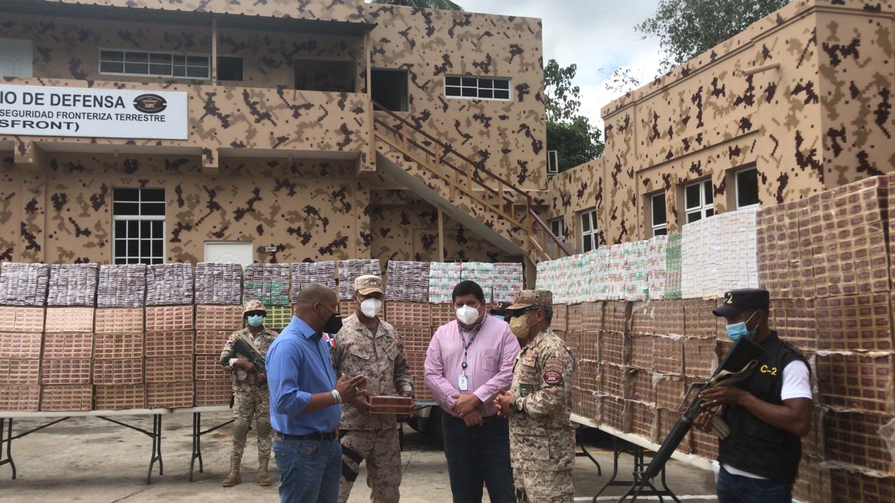 CESFRONT ENTREGA A ADUANAS MÁS DE 3 MILLONES DE UNIDADES DE CIGARRILLOS INCAUTADOS