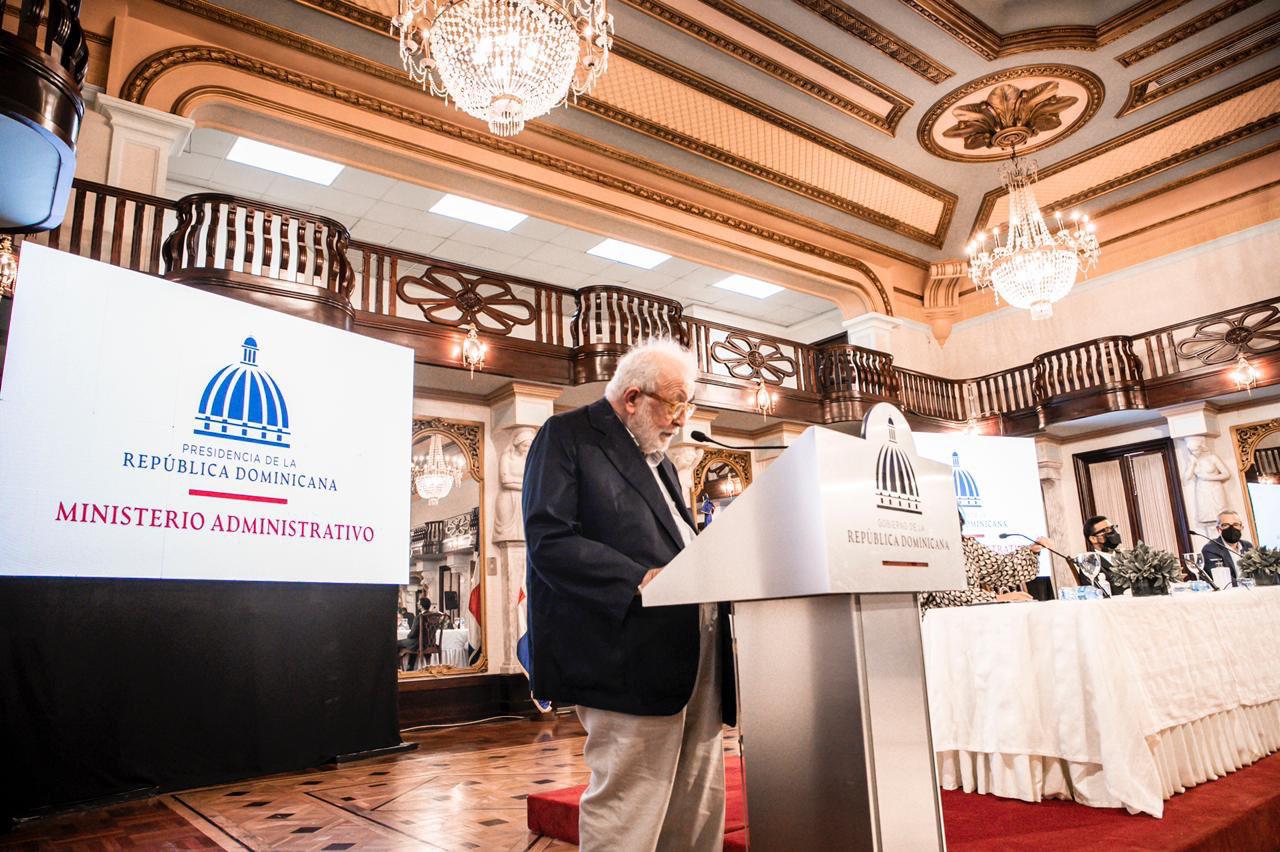 Ministerio Administrativo de la Presidencia celebró conferencia sobre el Palacio Nacional