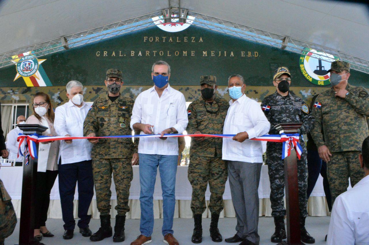 Reinauguración Fortaleza Militar en San Jose de las Matas, Santiago.