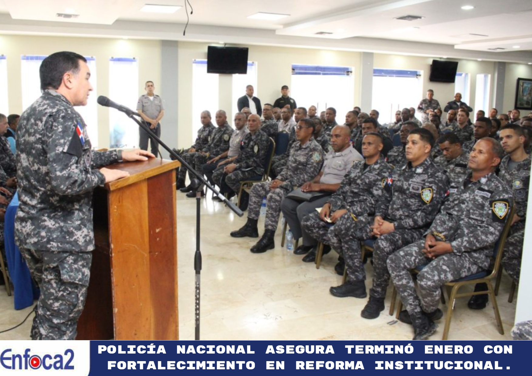 P.N asegura terminó enero con fortalecimiento en reforma institucional.