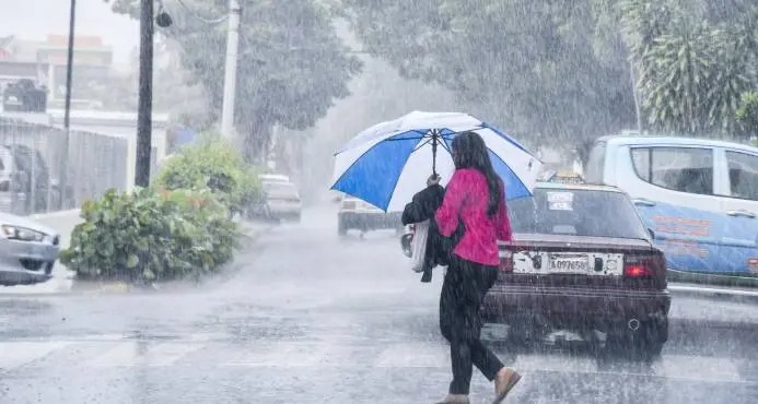 Lluvias este lunes por incidencia de vaguada