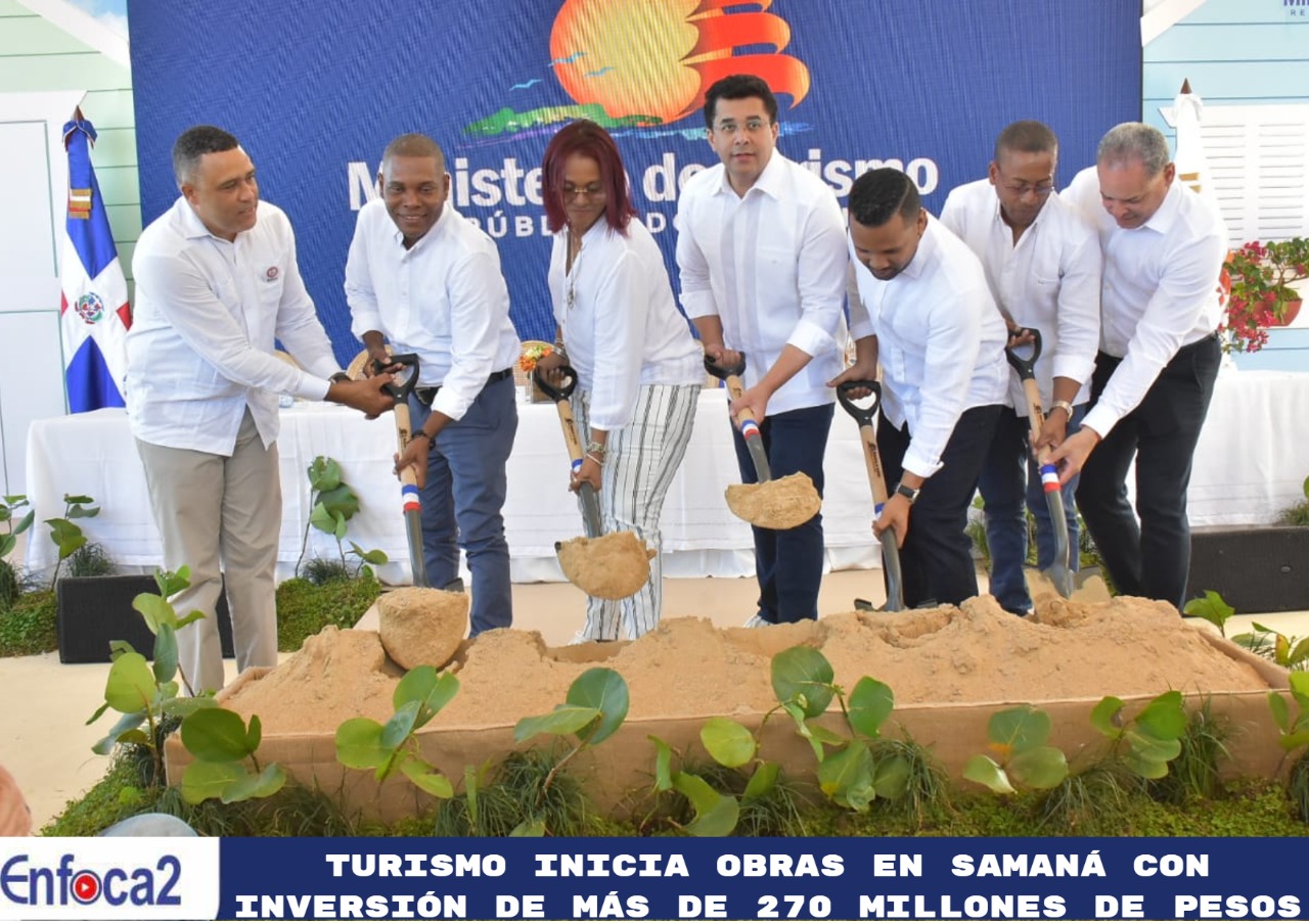 Turismo inicia obras en Samaná con inversión de más de 270 millones de pesos.