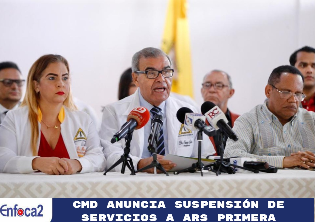 CMD anuncia suspensión de servicios a ARS Primera