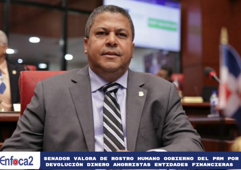 Senador valora de rostro humano gobierno del PRM.