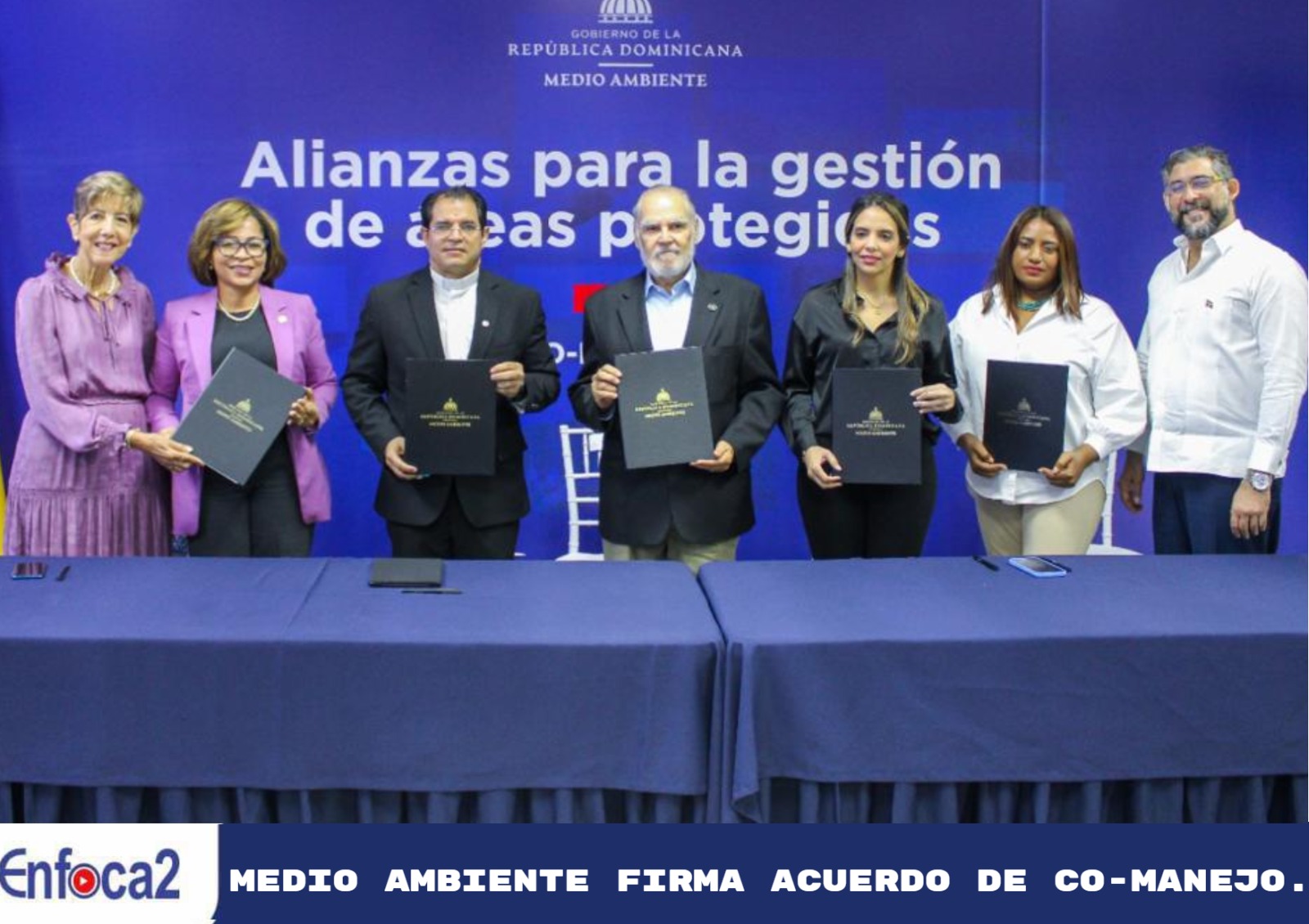 Medio Ambiente firma acuerdo de co-manejo para refuerzo en la gestión del Refugio de Vida Silvestre Bahía de Luperón