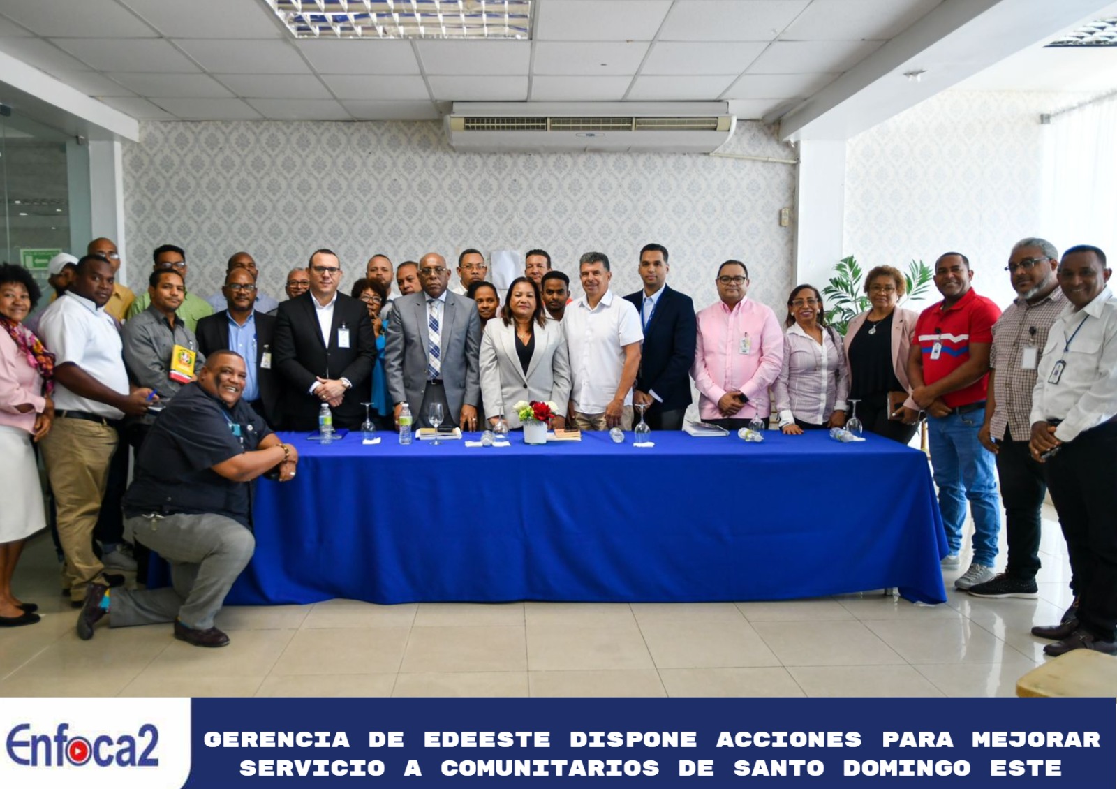 Edeeste dispone acciones para mejorar servicio a comunitarios de SDE