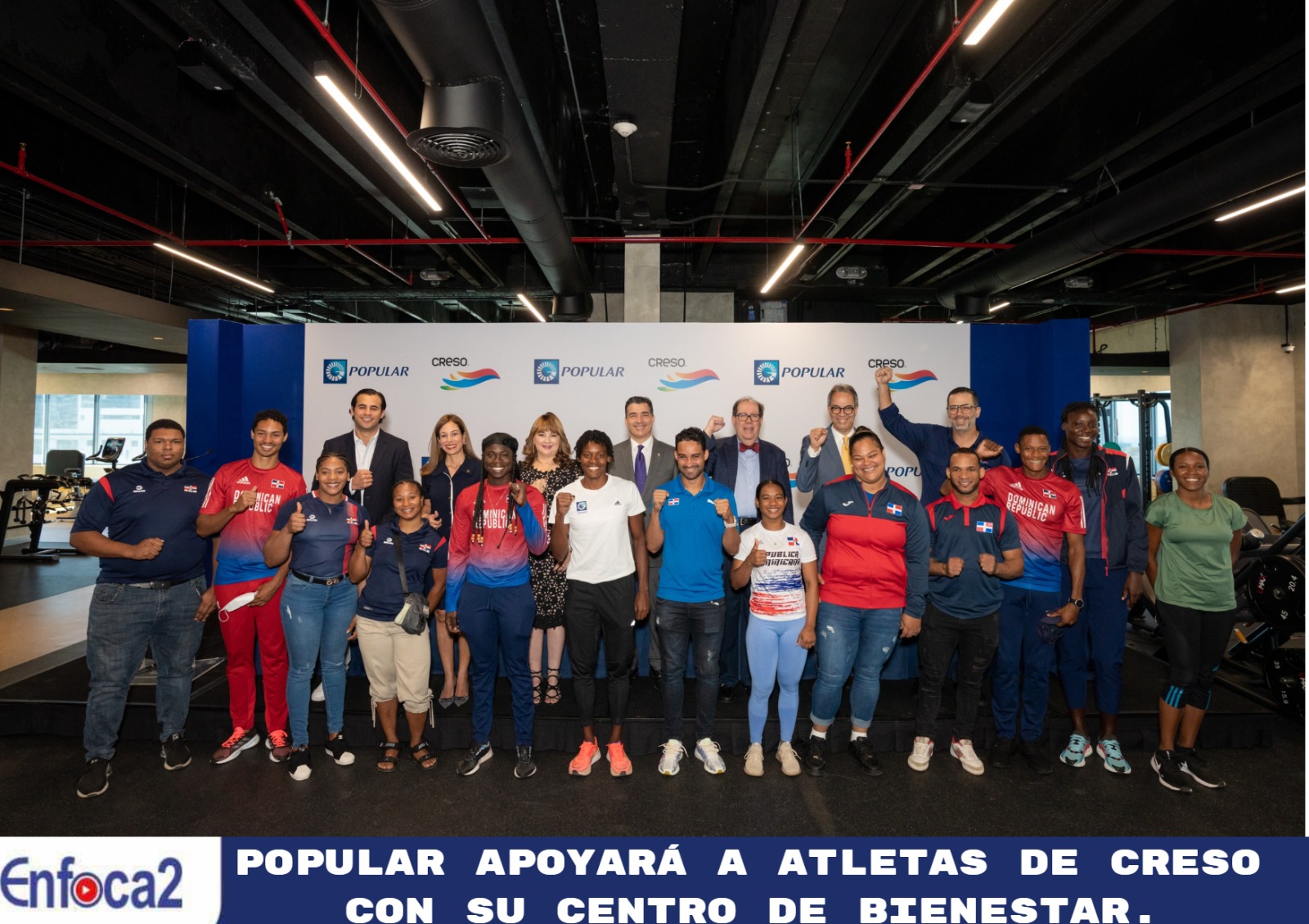 Popular apoyará a atletas de CRESO con su Centro de Bienestar.