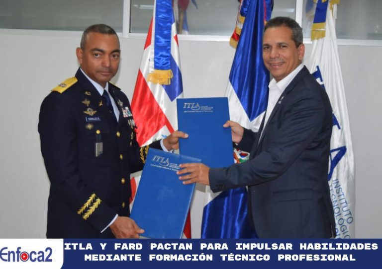 ITLA y FARD pactan para impulsar habilidades mediante formación técnico profesional