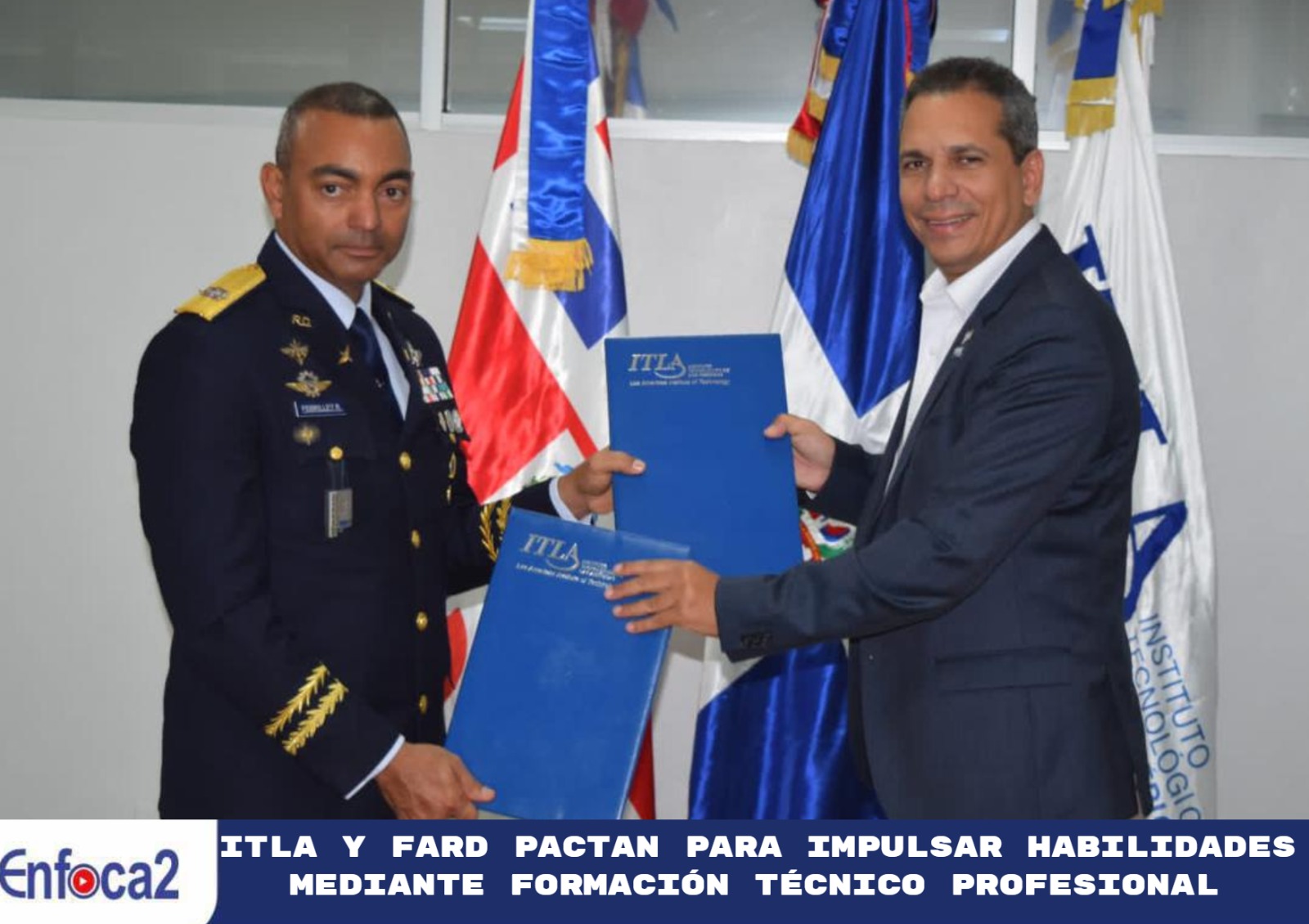 ITLA y FARD pactan para impulsar habilidades mediante formación técnico profesional