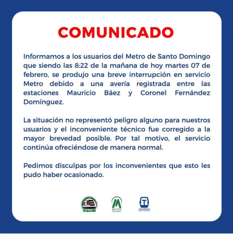 COMUNICADO