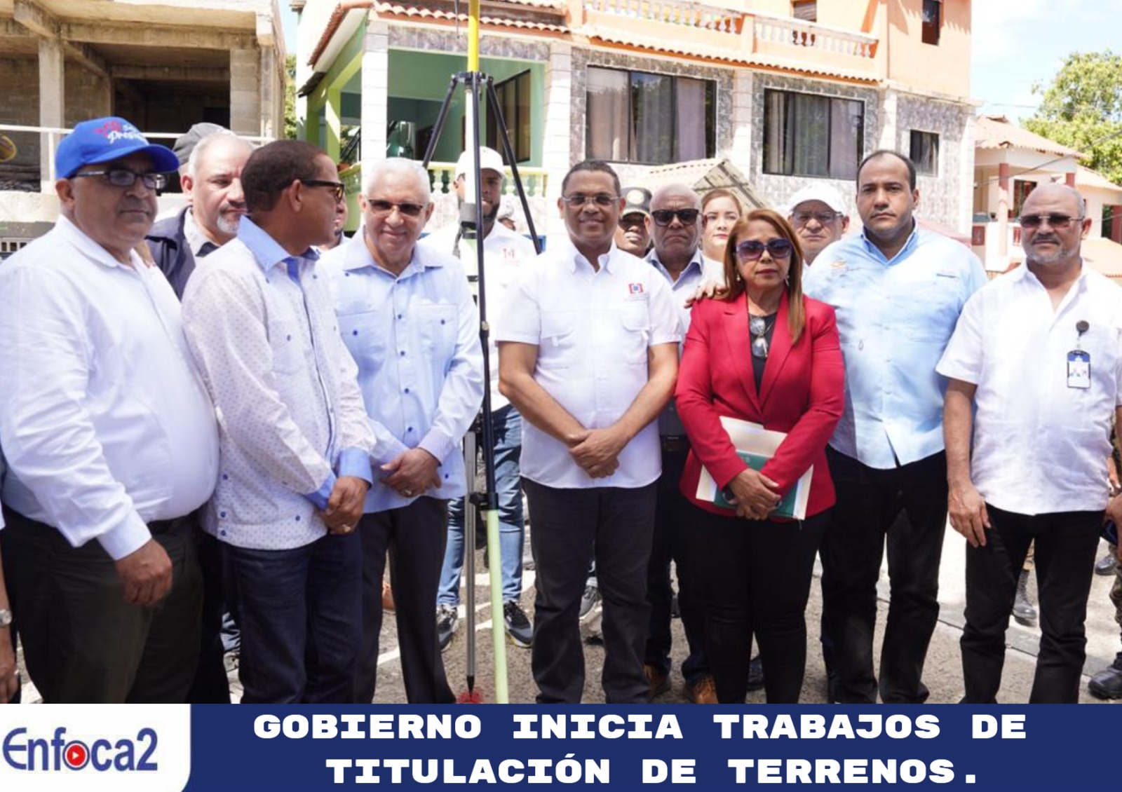 Gobierno inicia trabajos de titulación de terrenos.