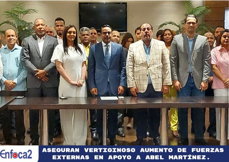 Aseguran vertiginoso aumento de fuerzas externas en apoyo a Abel Martínez.