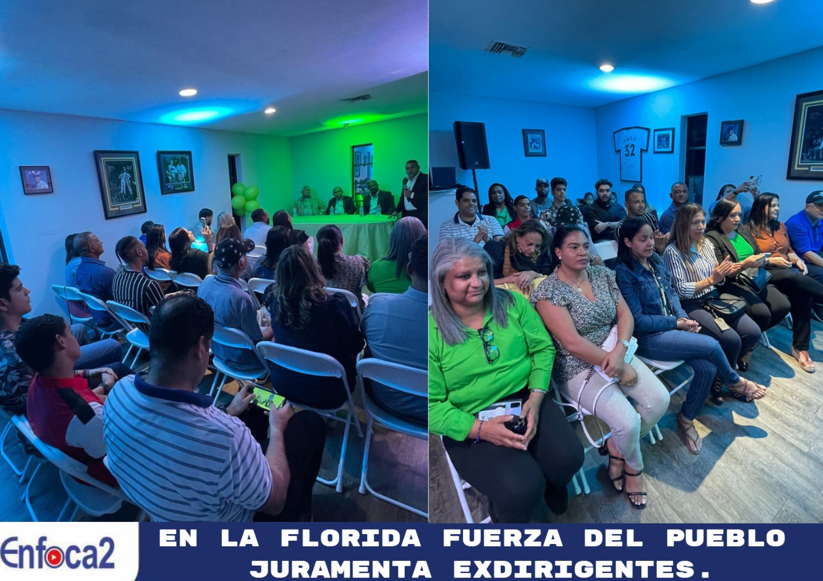 En la Florida Fuerza del Pueblo juramenta exdirigentes.