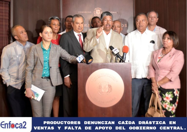 PRODUCTORES DENUNCIAN CAÍDA DRÁSTICA EN VENTAS Y FALTA DE APOYO DEL GOBIERNO CENTRAL.