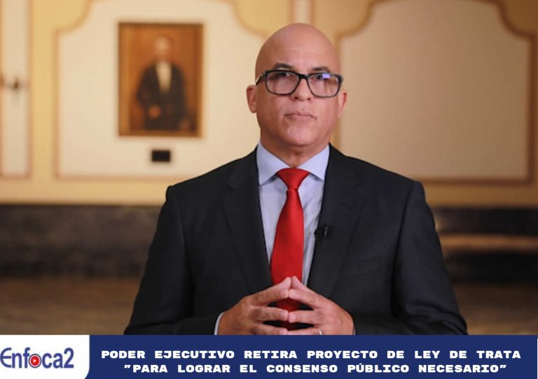 Poder Ejecutivo retira proyecto de Ley de Trata "para lograr el consenso público necesario"