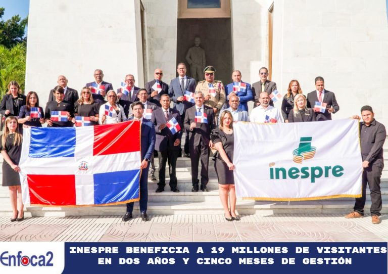 Inespre beneficia a 19 millones de visitantes en dos años y cinco meses de gestión