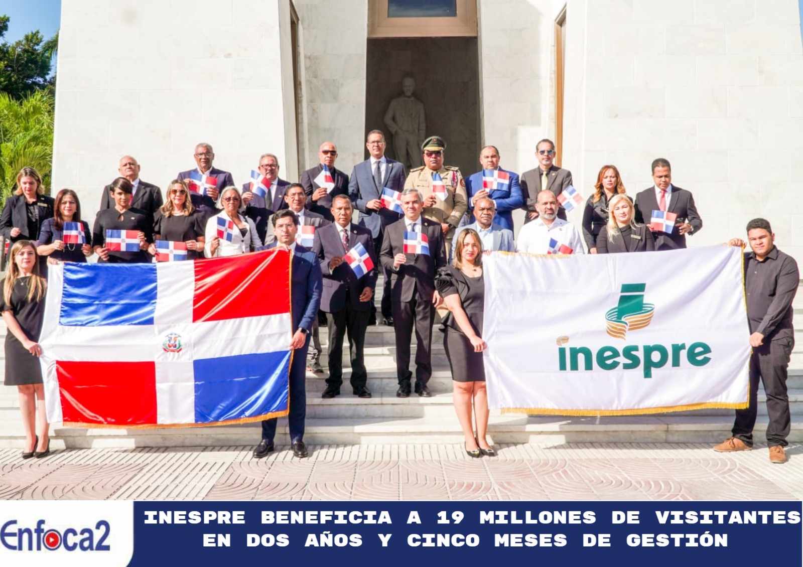 Inespre beneficia a 19 millones de visitantes en dos años y cinco meses de gestión