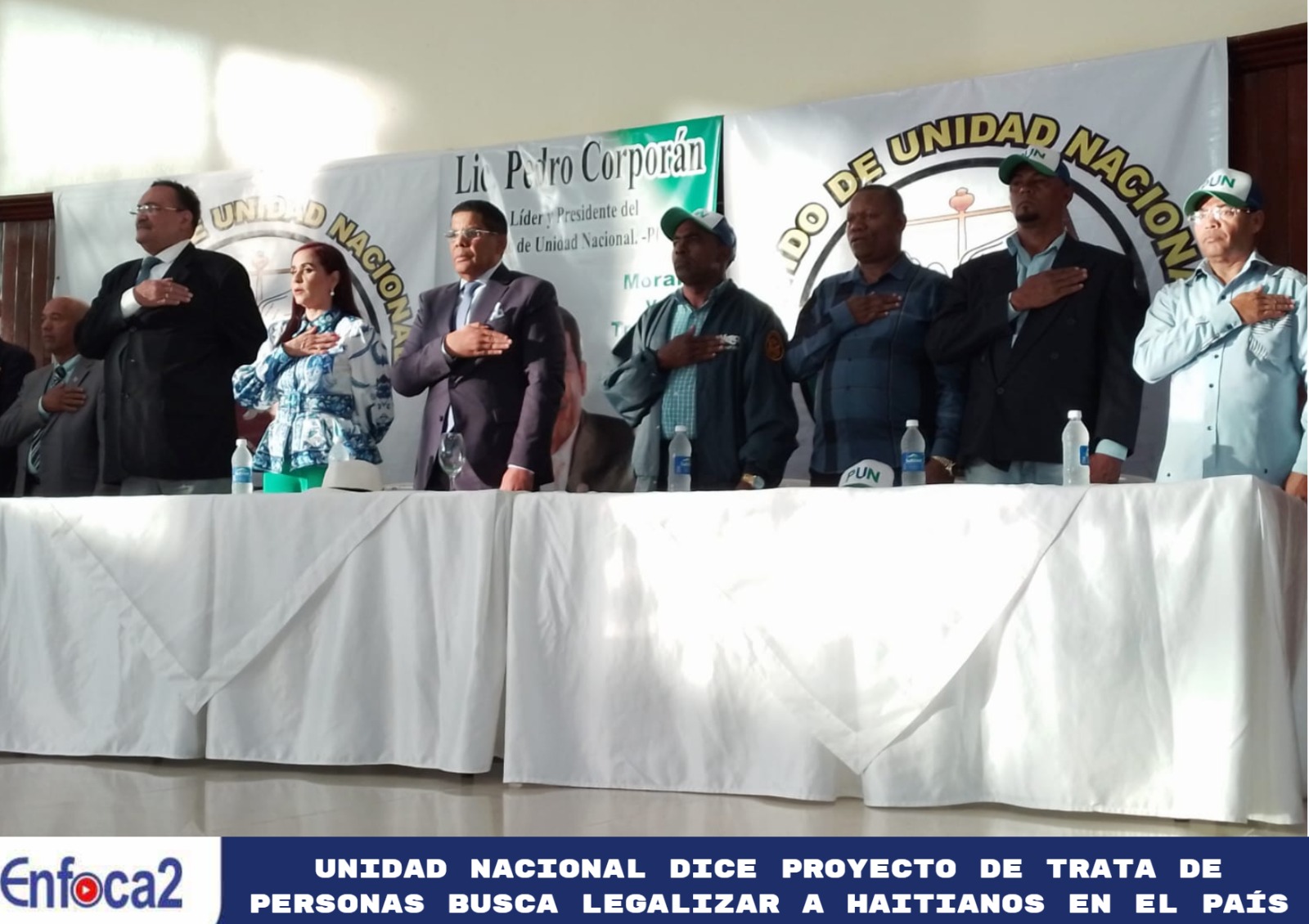 Unidad Nacional dice proyecto de trata de personas busca legalizar a haitianos en el país