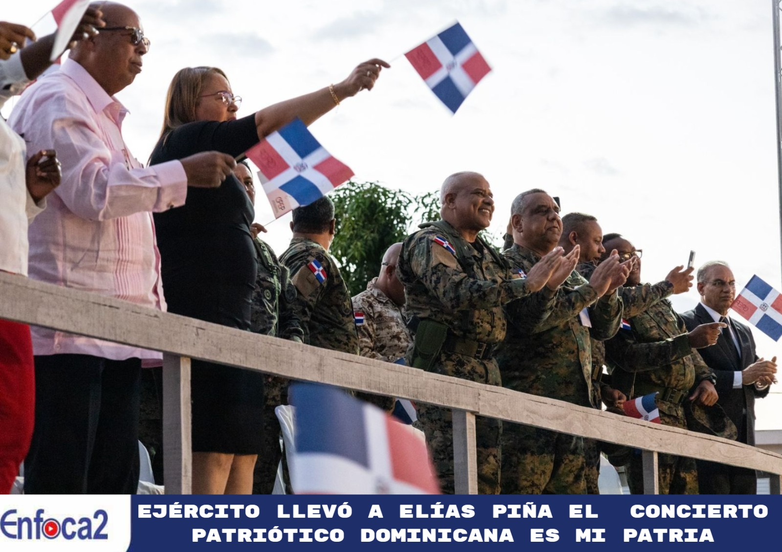 Comandancia General del Ejército llevó a Elías Piña el Concierto Patriótico Dominicana es mi Patria