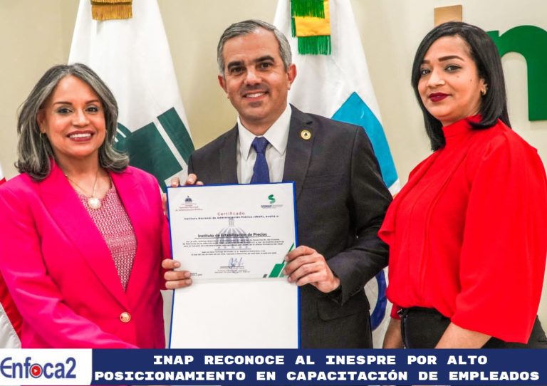 Inap reconoce al Inespre por alto posicionamiento en capacitación de empleados