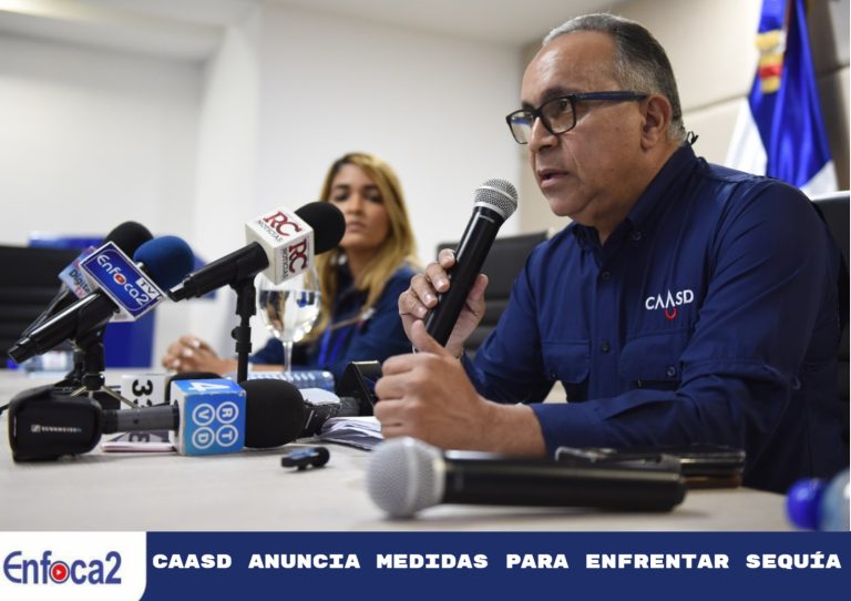 CAASD anuncia medidas para enfrentar sequía