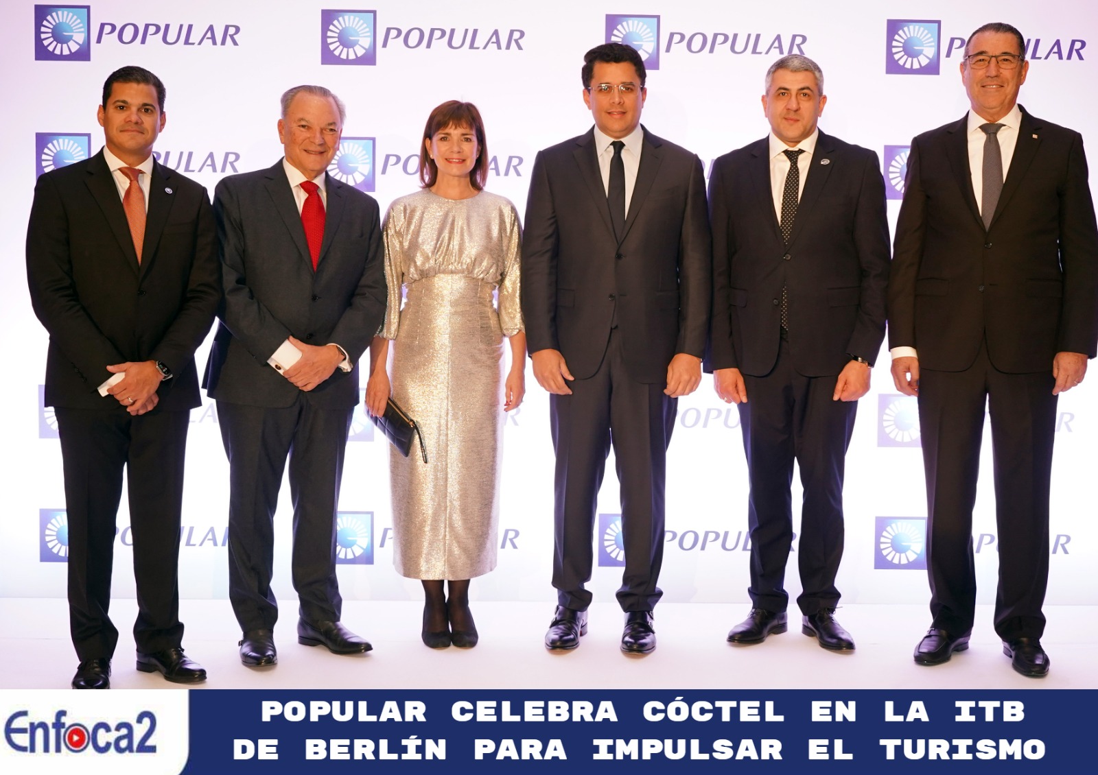 Popular celebra cóctel en la ITB de Berlín para impulsar el turismo