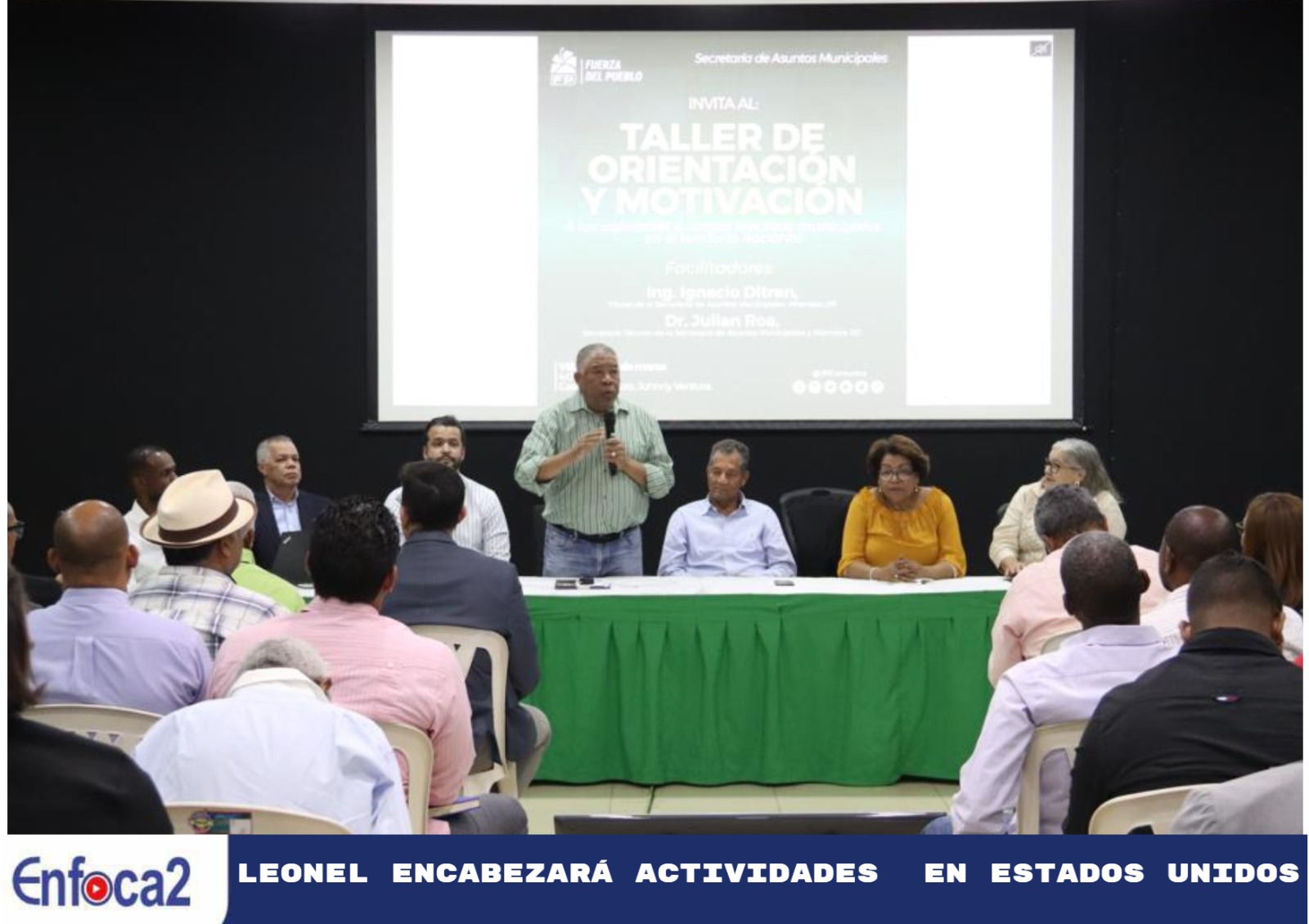 Leonel encabezará actividades en Estados Unidos