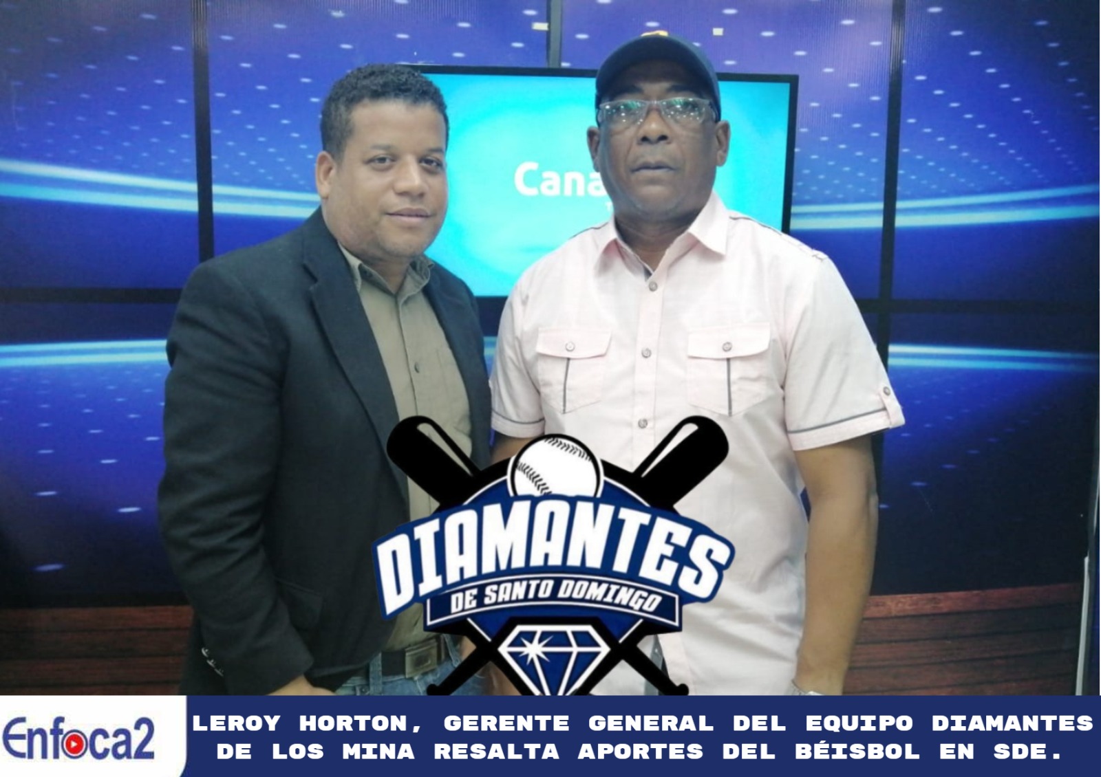 Leroy Horton, Gerente General del equipo Diamantes de Los Mina Resalta Aportes del Béisbol en SDE.