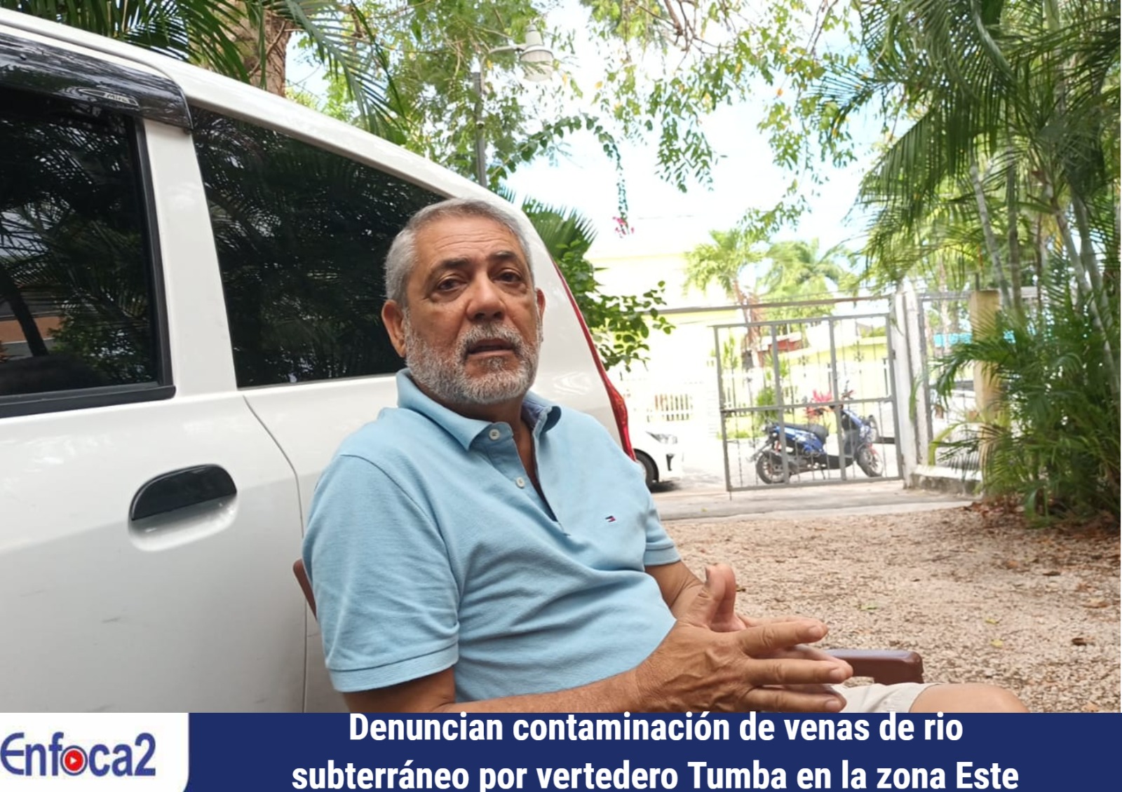 Denuncian contaminación de venas de rio subterráneo por vertedero Tumba en la zona Este