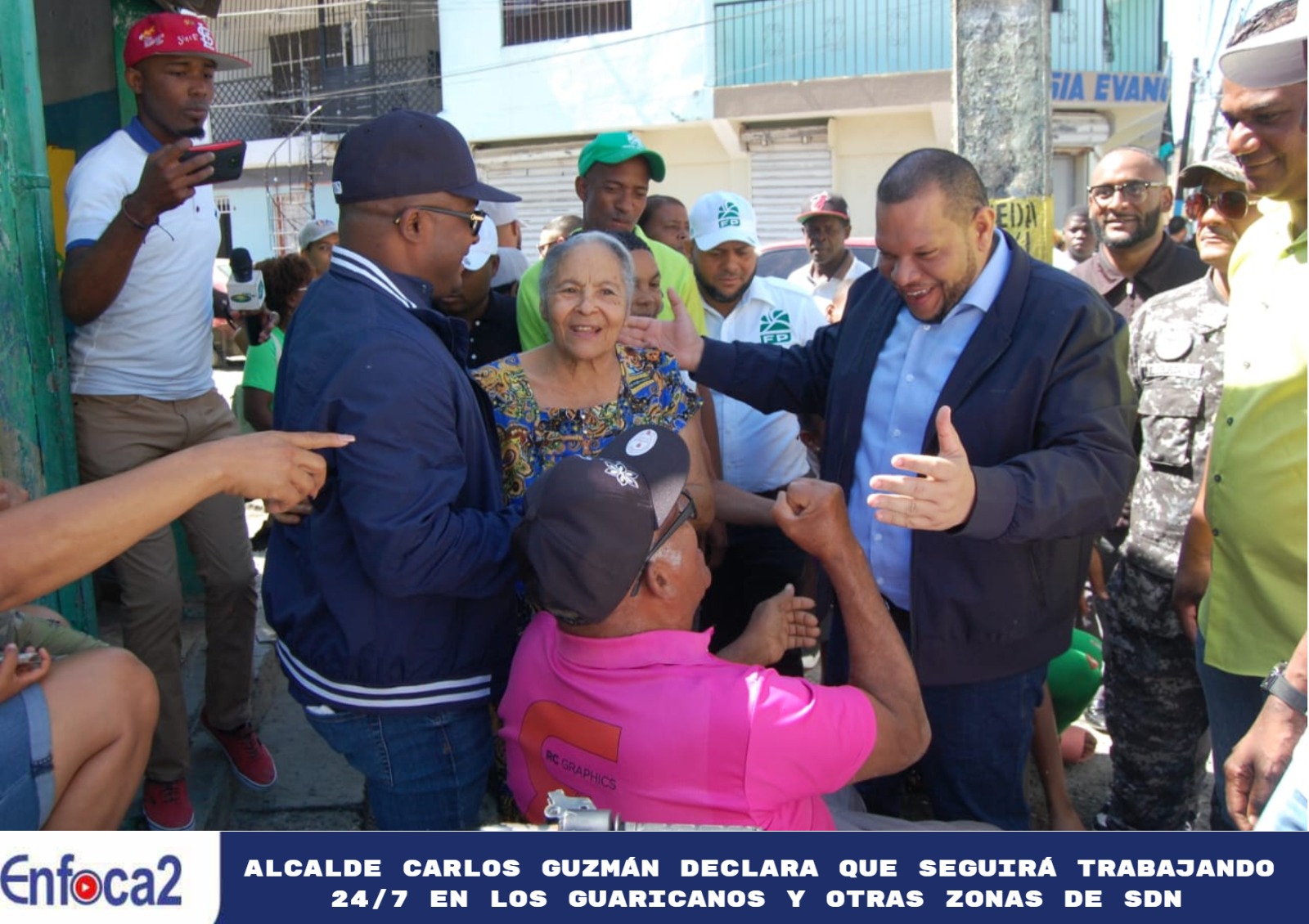 Alcalde Carlos Guzmán declara que seguirá trabajando 24/7 en Los Guaricanos y otras zonas de SDN