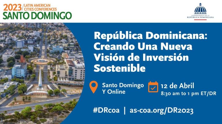 R.D será sede por primera vez de la Serie de Conferencias de Ciudades de Latinoamérica.