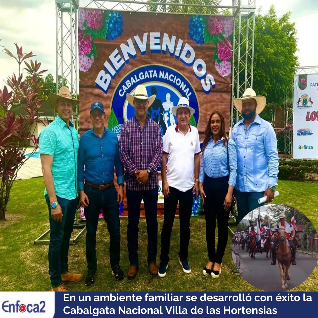 En un ambiente familiar se desarrolló con éxito la Cabalgata Nacional Villa de las Hortensias