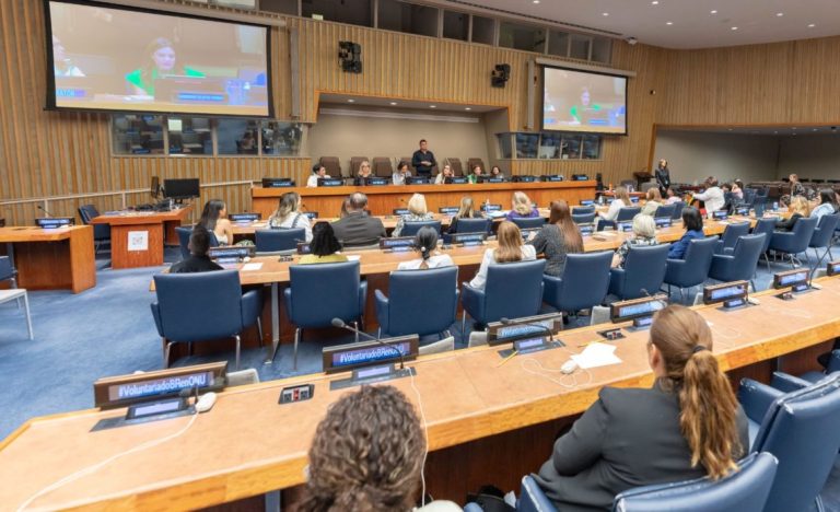 Voluntariado Banreservas defiende en ONU los derechos de las personas con discapacidad