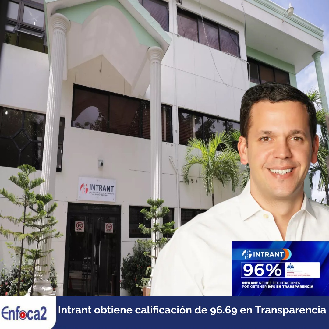 Intrant obtiene calificación de 96.69 en Transparencia