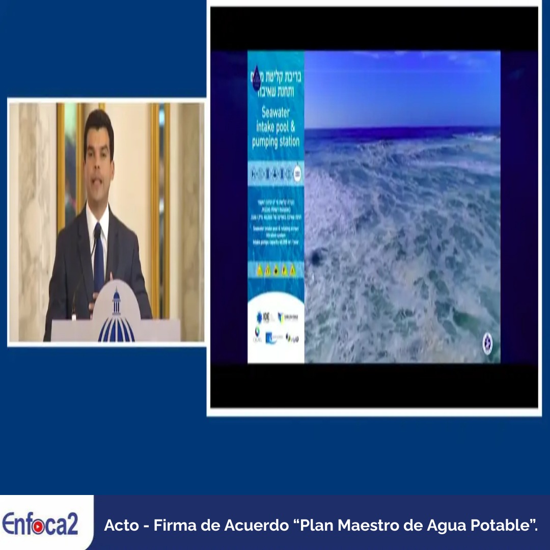 Acto - Firma de Acuerdo “Plan Maestro de Agua Potable”.