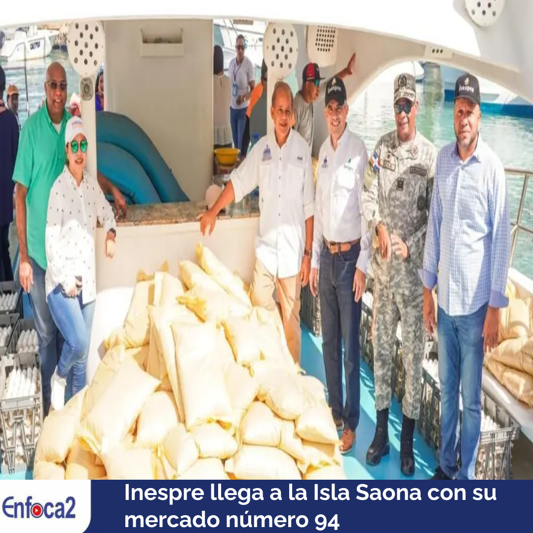 Inespre llega a la Isla Saona con su mercado número 94