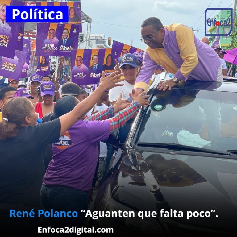 René Polanco “Aguanten que falta poco”.