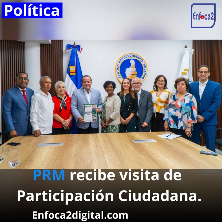 PRM recibe visita de Participación Ciudadana.