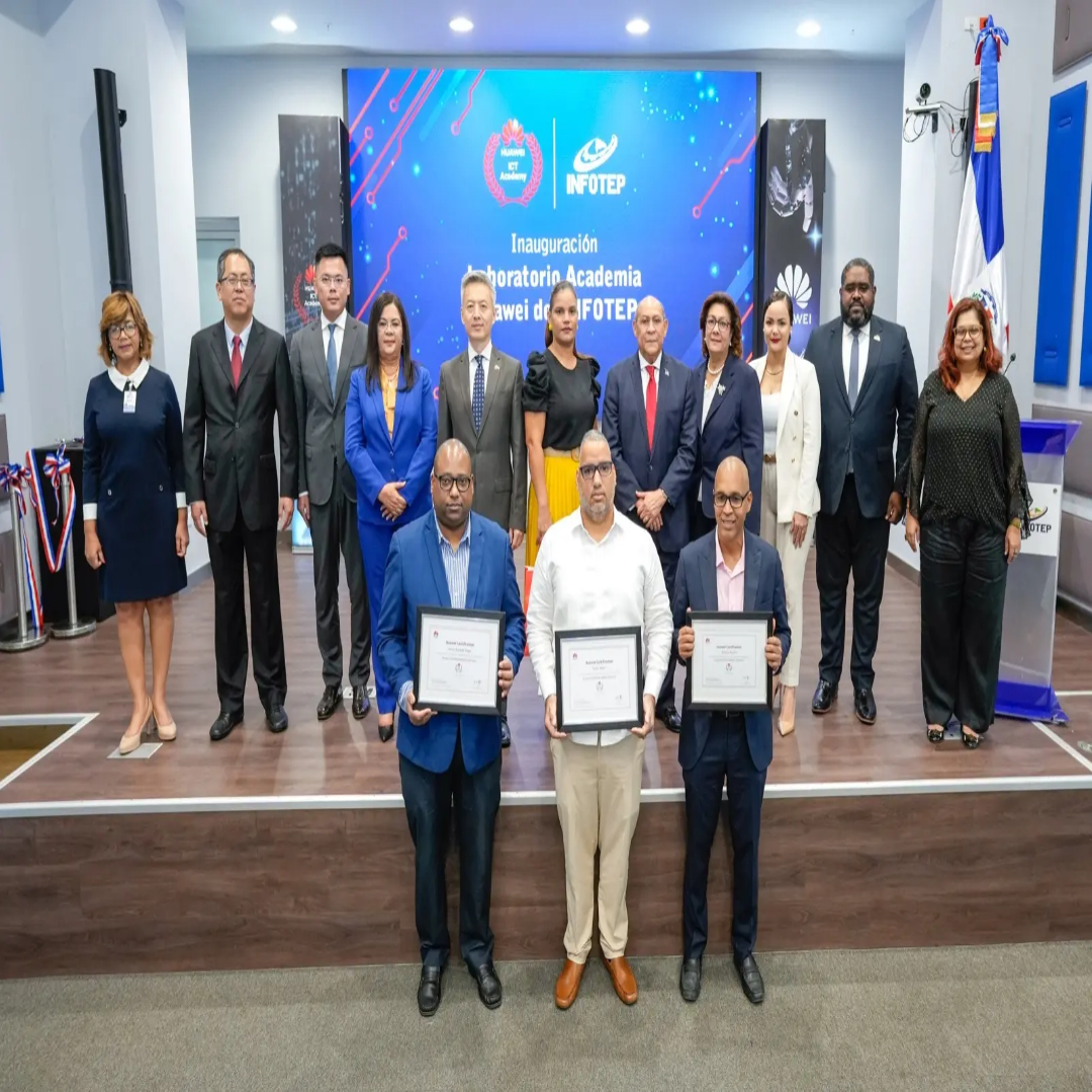 INFOTEP y HUAWEI inauguran academia TIC.