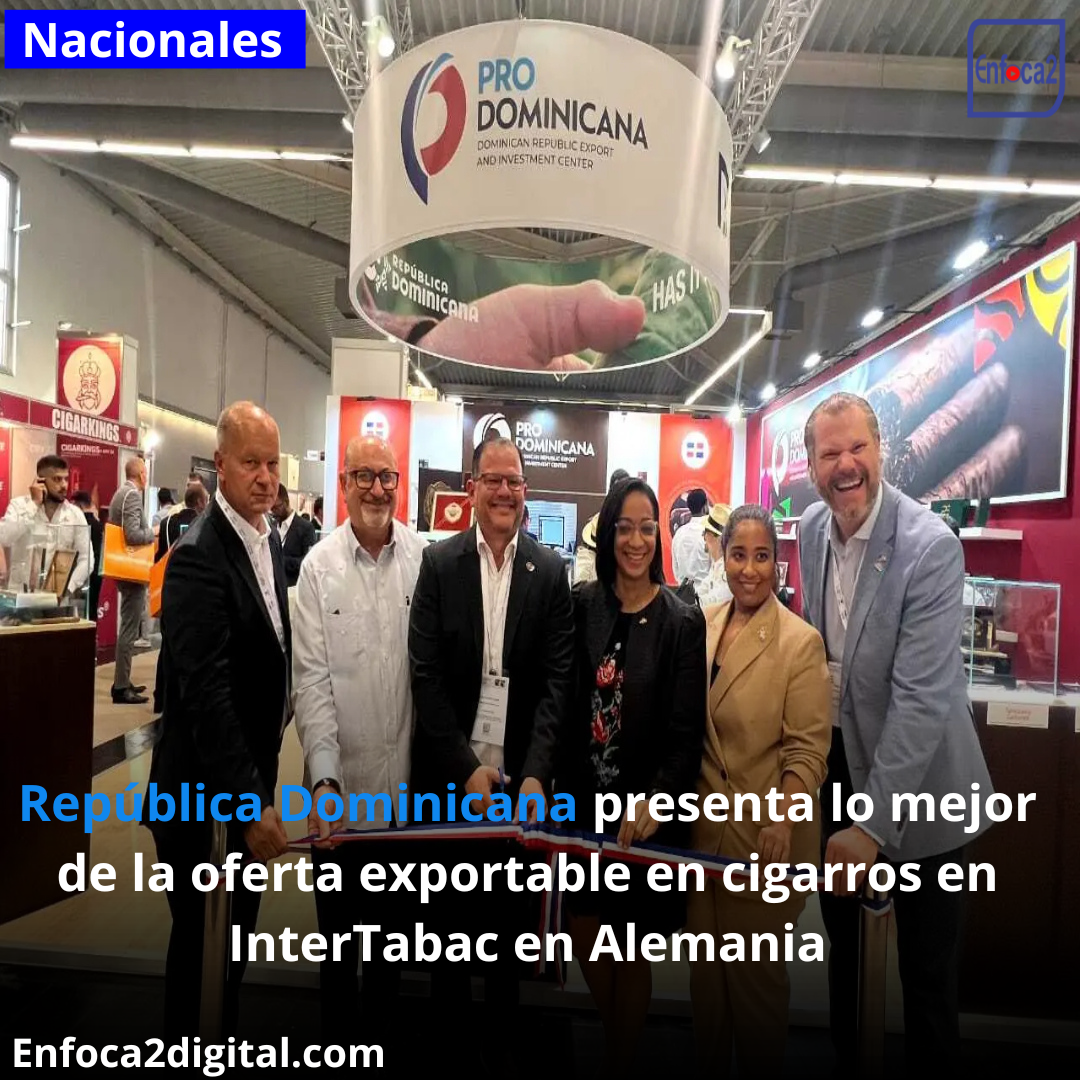 República Dominicana presenta lo mejor de la oferta exportable en cigarros en InterTabac en Alemania