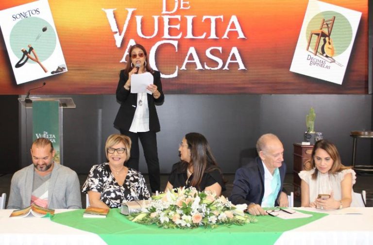 OLGA LARA y su emotivo regreso al lar nativo”. Presenta su nuevo libro “DE VUELTA A CASA”