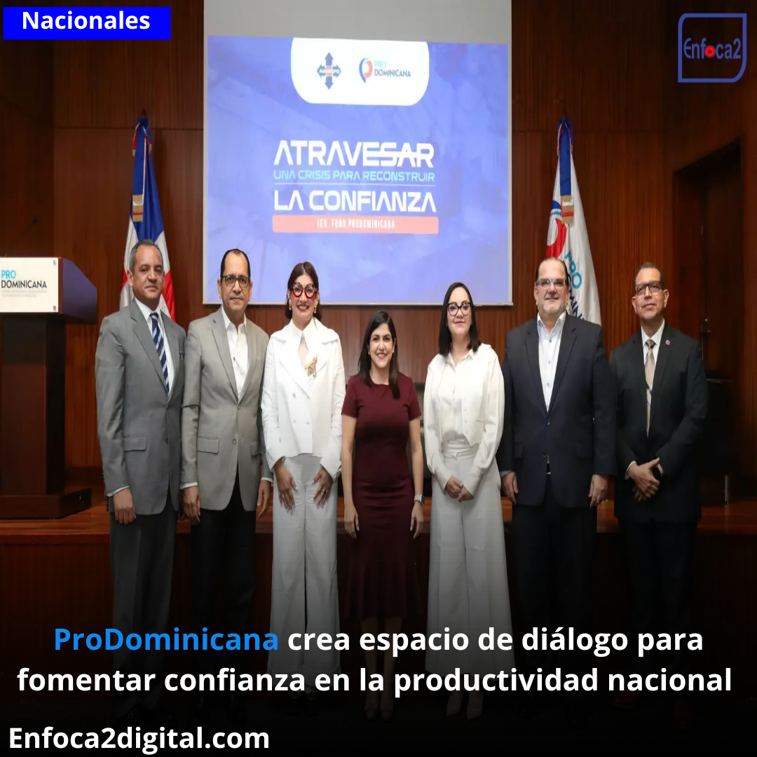 Santo Domingo. El Centro de Exportación e Inversión de la República Dominicana realizó el 1er Foro ProDominicana con el tema “Atravesar una crisis para reconstruir la confianza” con el objetivo principal de discutir la agenda productiva nacional y fomentar el intercambio de mejores prácticas y casos de éxito en diferentes áreas profesionales y del conocimiento. El evento contó con la colaboración de la Asociación Dominicana de Exportadores (ADOEXPO). 