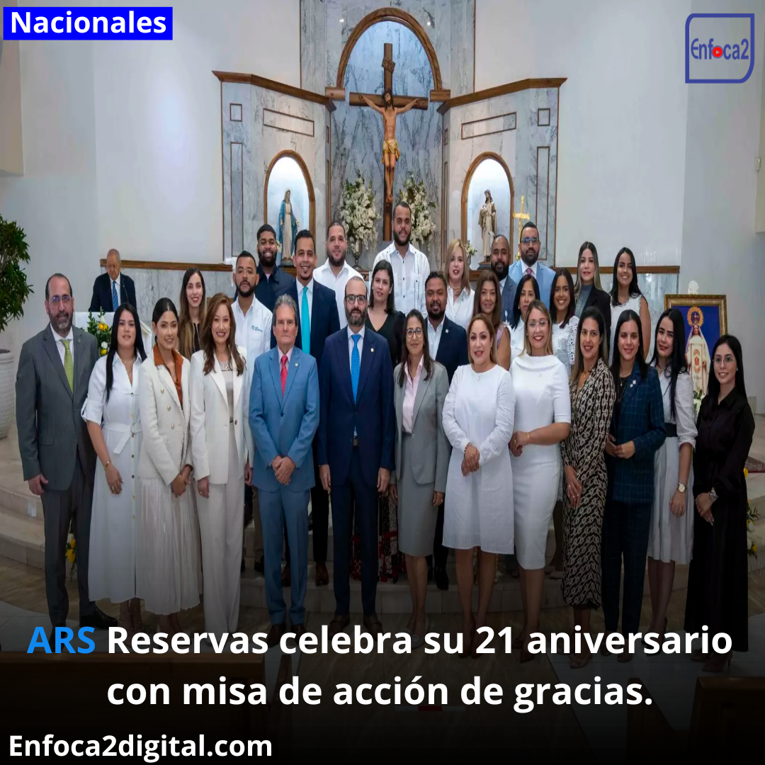 ARS Reservas celebra su 21 aniversario con misa de acción de gracias.