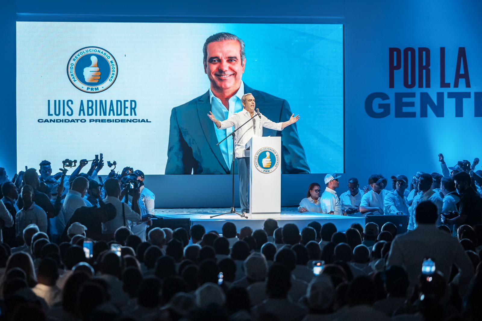 Abinader llamó a los perremeísta a salir a las calles para ganar las elecciones de febrero