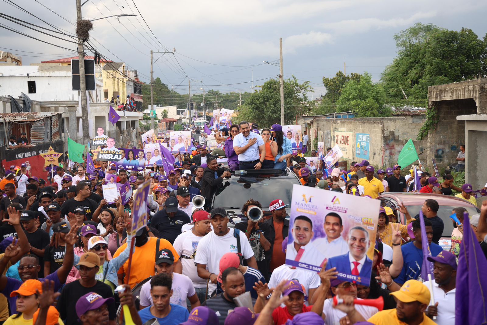 Luis Alberto: "La mejor encuesta es el respaldo de la gente, solo Dios puede impedir nuestro triunfo
