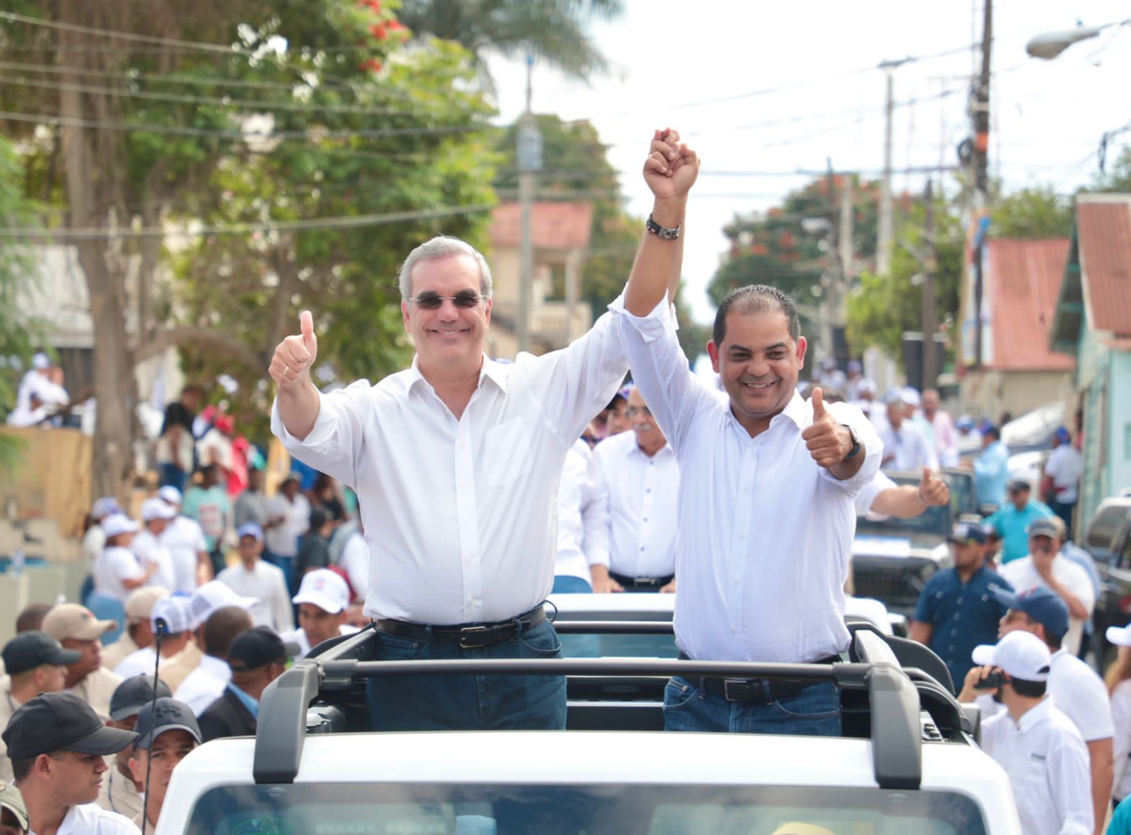 Abinader moviliza seguidores en Dajabón y Mao en apoyo a candidatos municipales