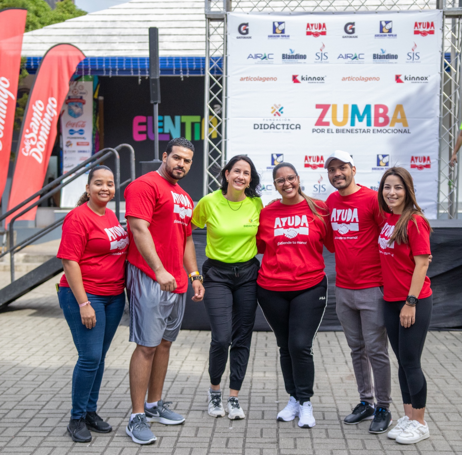 Fundación Didáctica realizó Zumba por el bienestar emocional.
