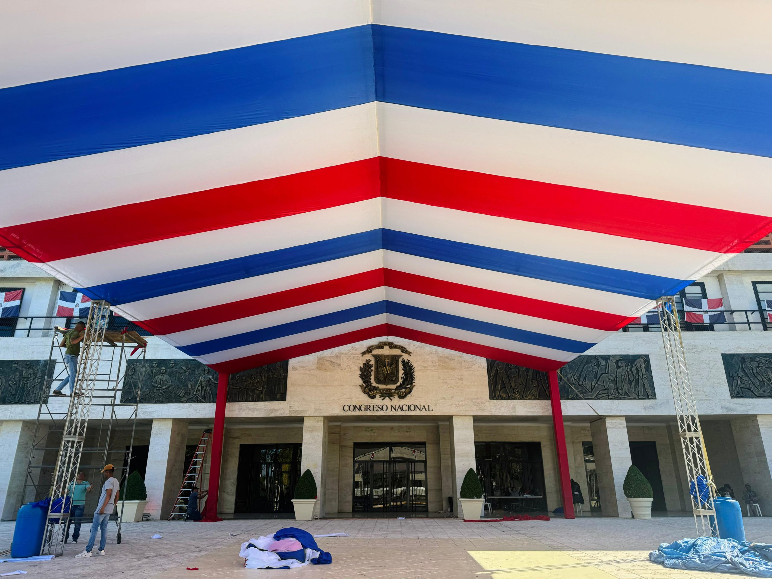 Senado de la República se prepara para actos rendición de cuentas presidente Luis Abinader.