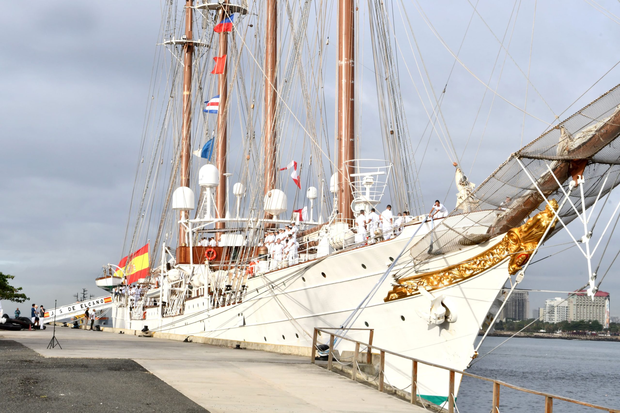 Buque Juan Sebastián Elcano Llega a SD